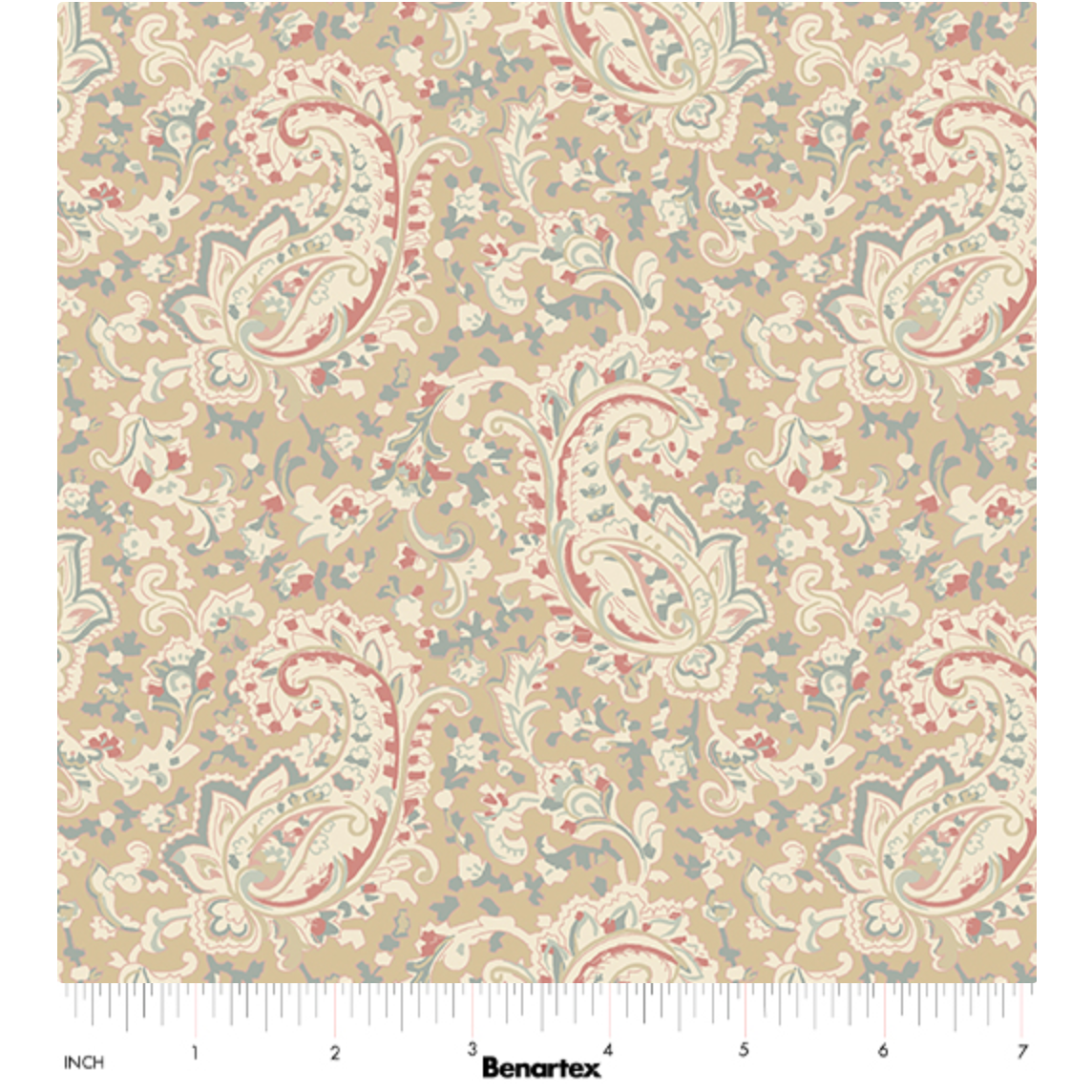 Beloved ~ Prague Paisley ~ 16654-70 Natural