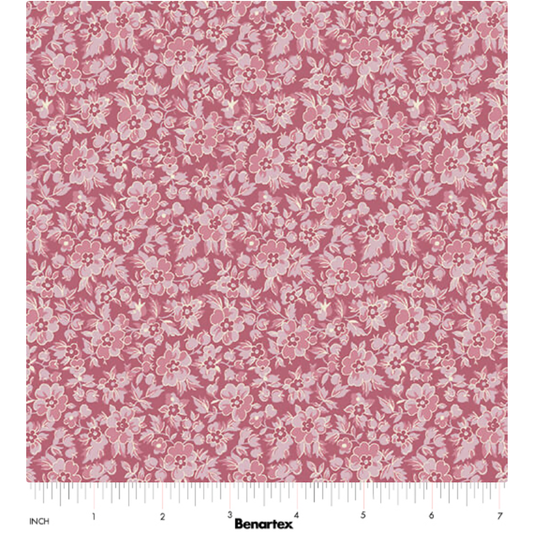 Beloved ~ Mood Calico ~ 16655-22 Dark Rose