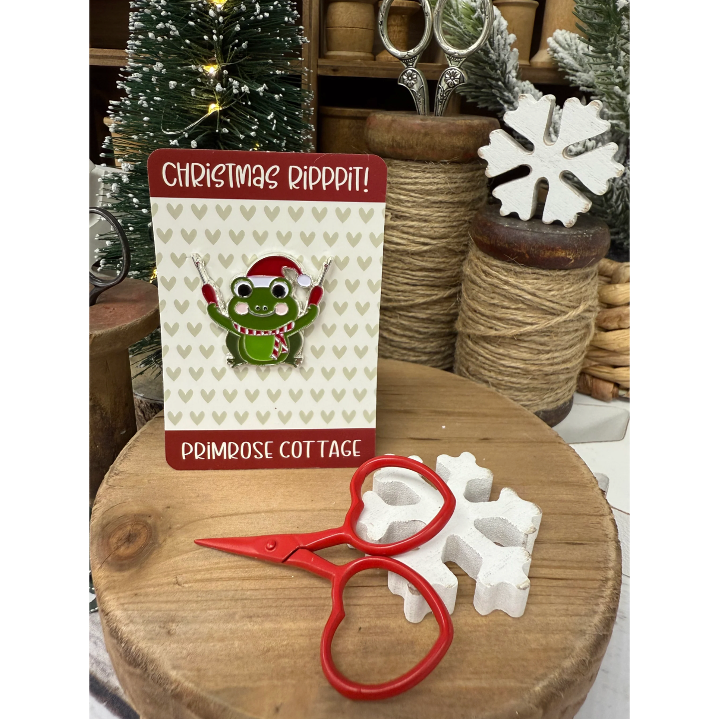 Primrose Cottage  | Christmas Rippppit Needle Minder