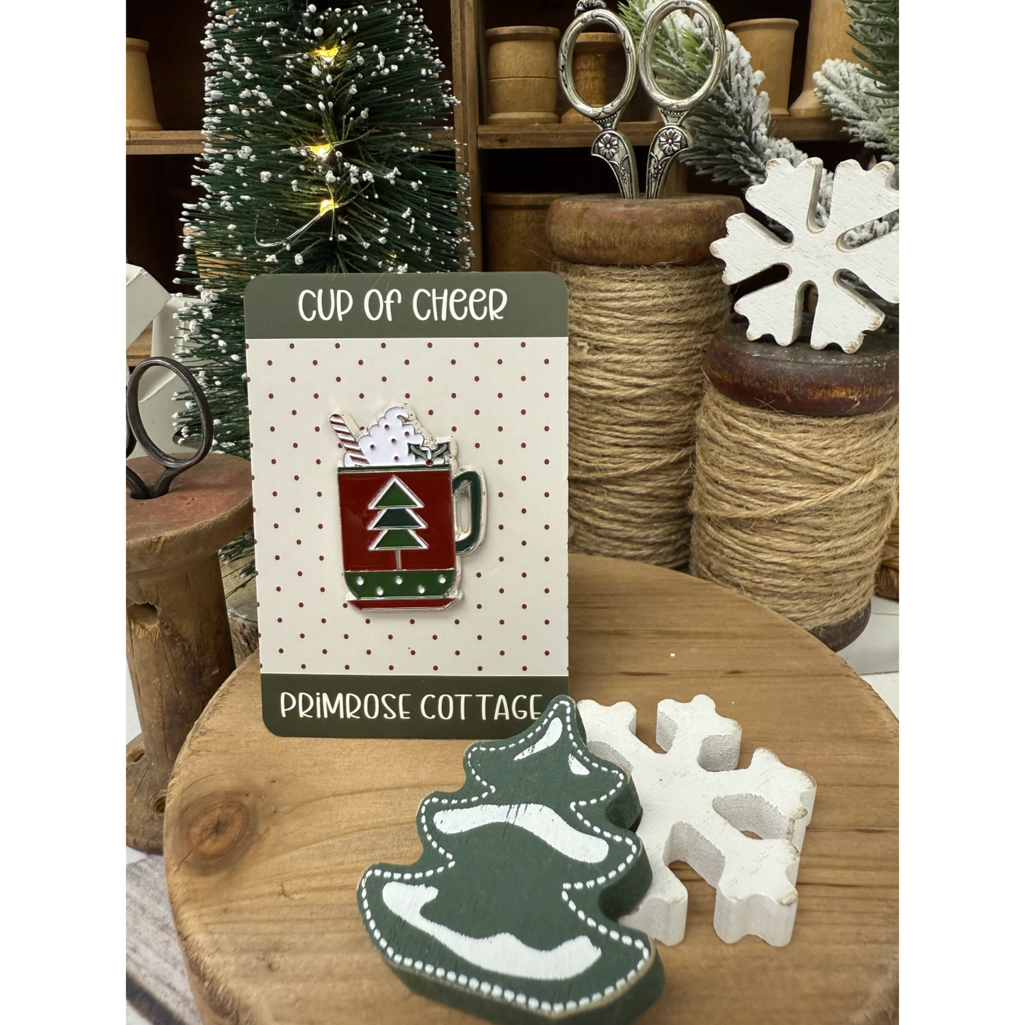 Primrose Cottage  | Cup of Cheer  Rippppit Needle Minder
