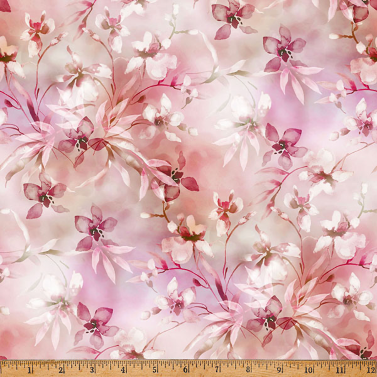 Blush Garden ~ W5499-374 Light Camelia
