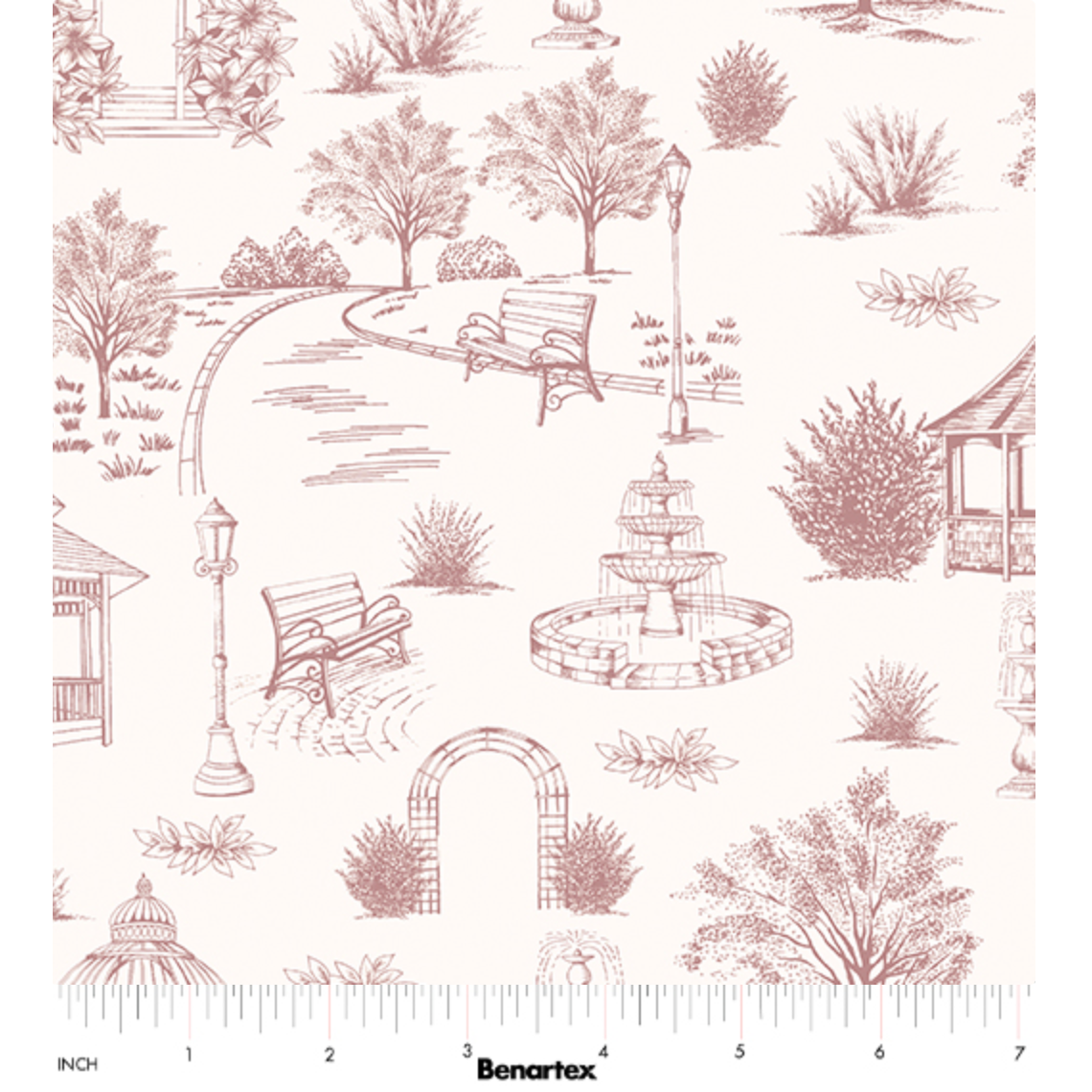 Sweet Meadow ~ Garden Toile ~ 15041 21 Pink