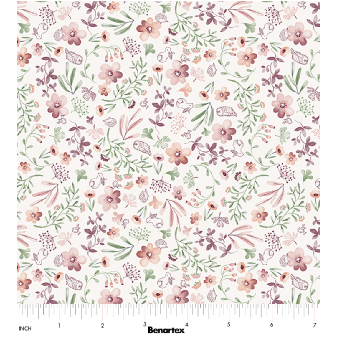 Sweet Meadow ~ Wildflower Meadow ~ 15046 07 Cream