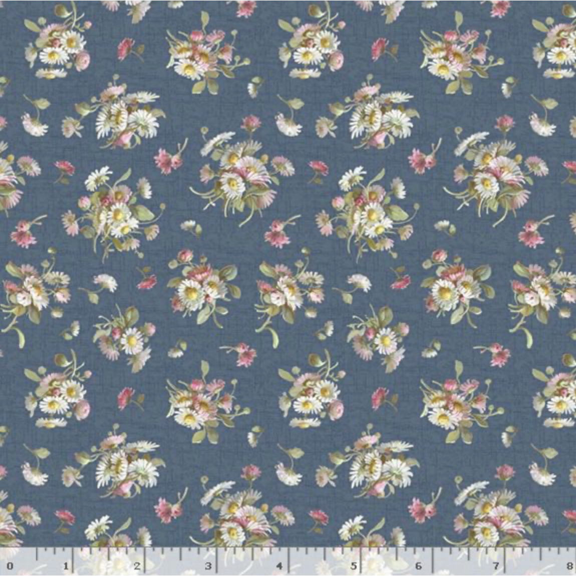 Wild Flowers ~ Petite Floral ~ R651625D BLUE