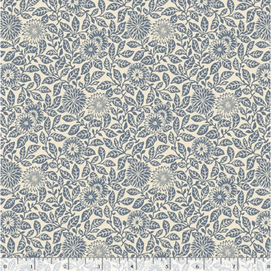 Wild Flowers ~ Flower Field ~ R651627D  BLUE