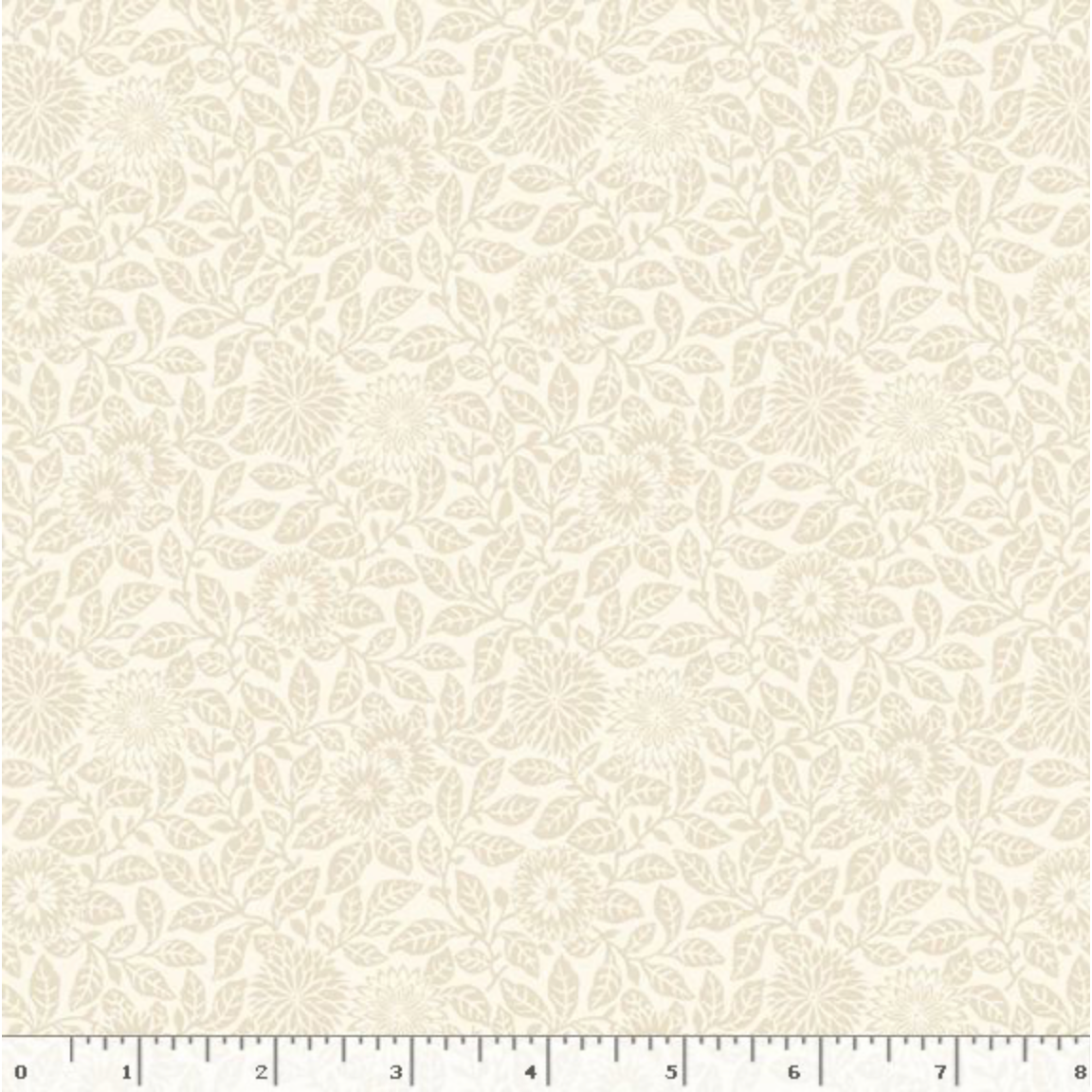 Wild Flowers ~ Flower Field ~ R651627D CREAM