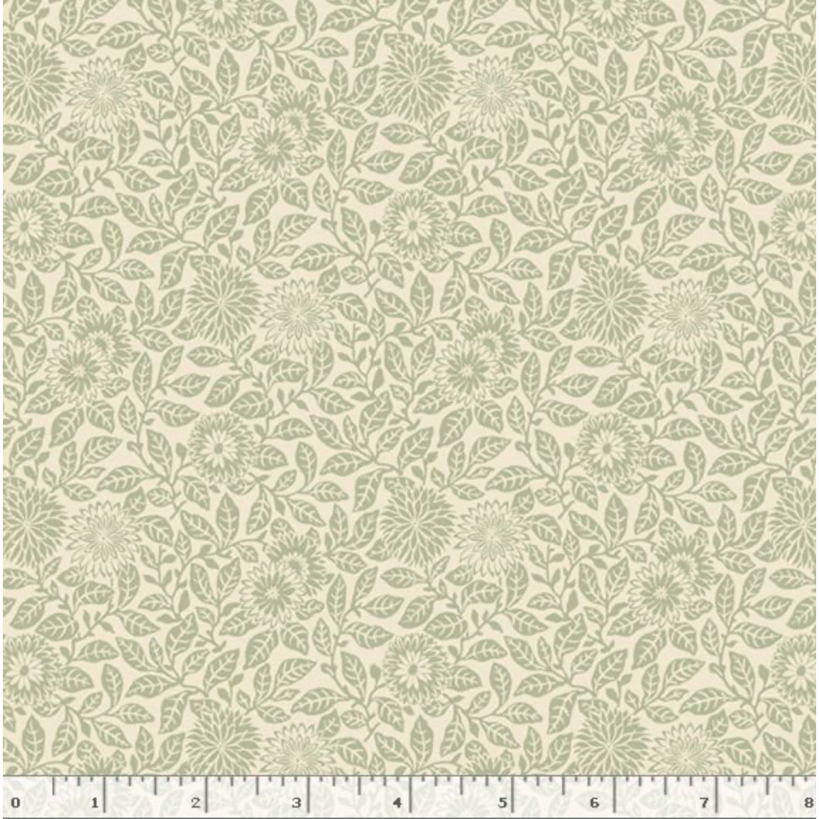 Wild Flowers ~ Flower Field ~ R651627D SAGE