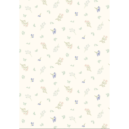 Sky Garden ~ Scattered Sprig ~ CC58.1 Cream
