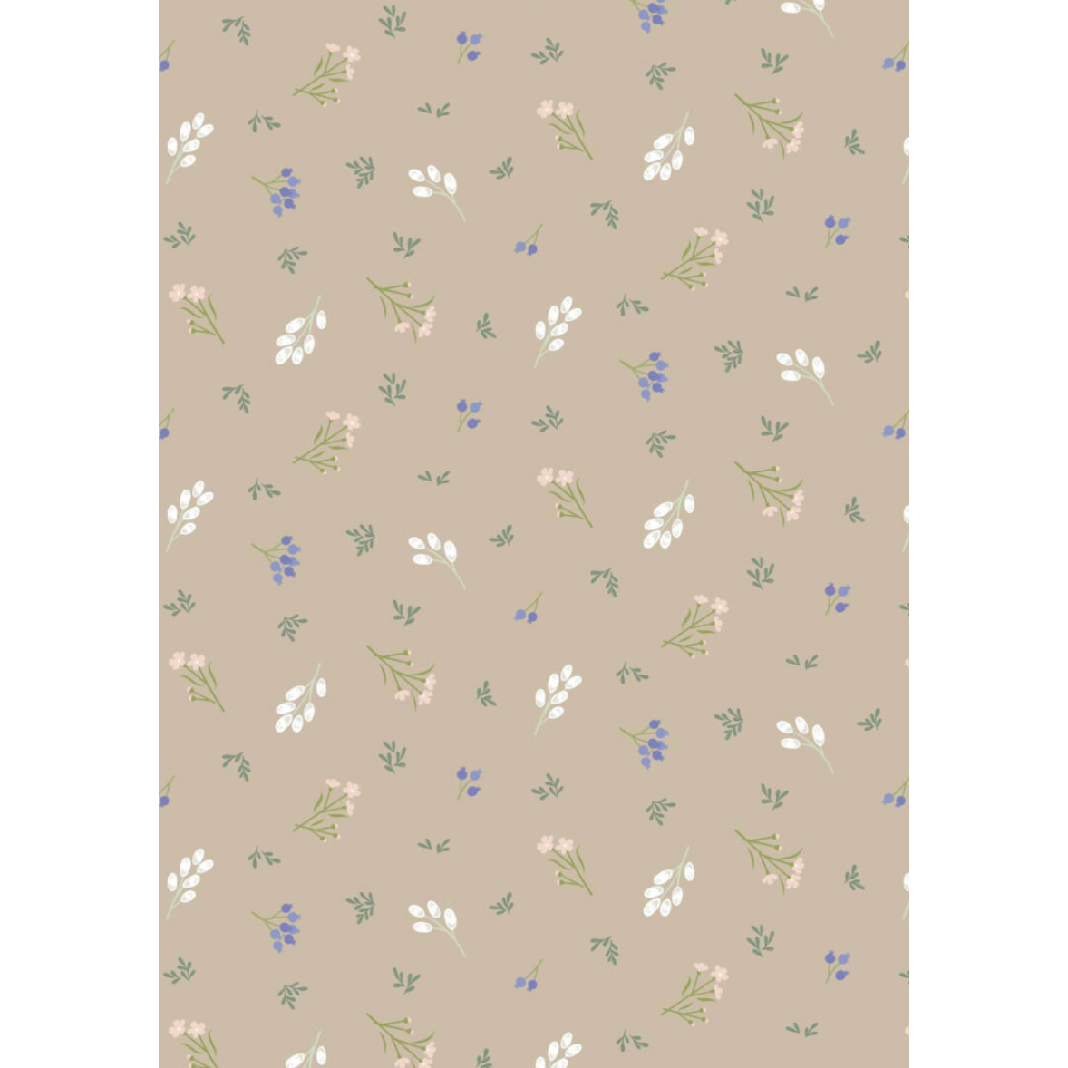 Sky Garden ~ Scattered Sprig ~ CC58.3 Taupe
