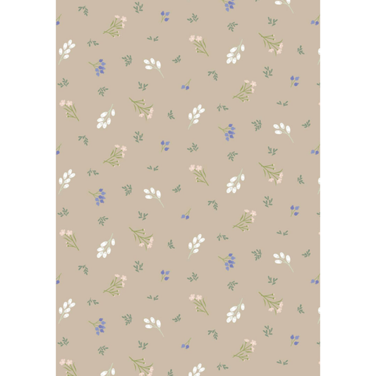 Sky Garden ~ Scattered Sprig ~ CC58.3 Taupe