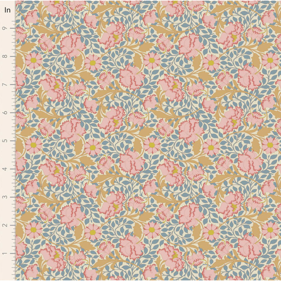 Tilda ~ Songbird ~ Flora TIL100654 Blue