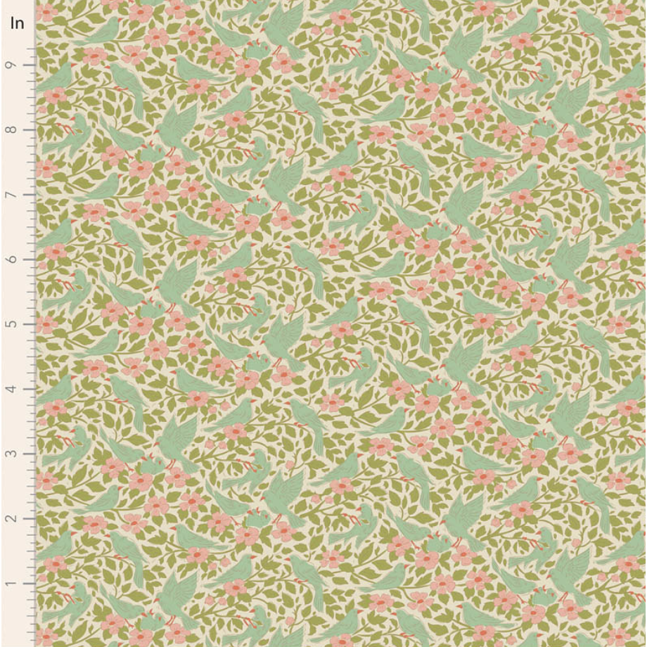 Tilda ~ Songbird ~ Ava TIL100650 Green