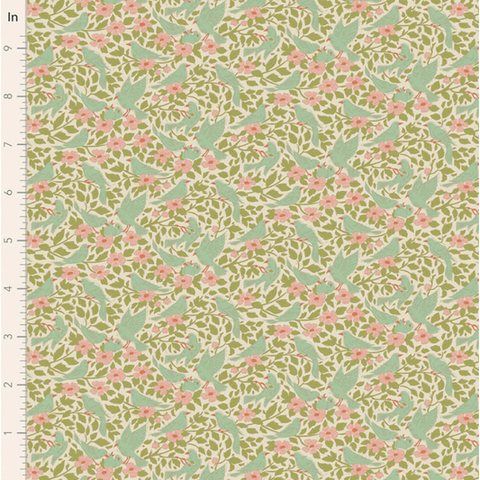 Tilda ~ Songbird ~ Ava TIL100650 Green