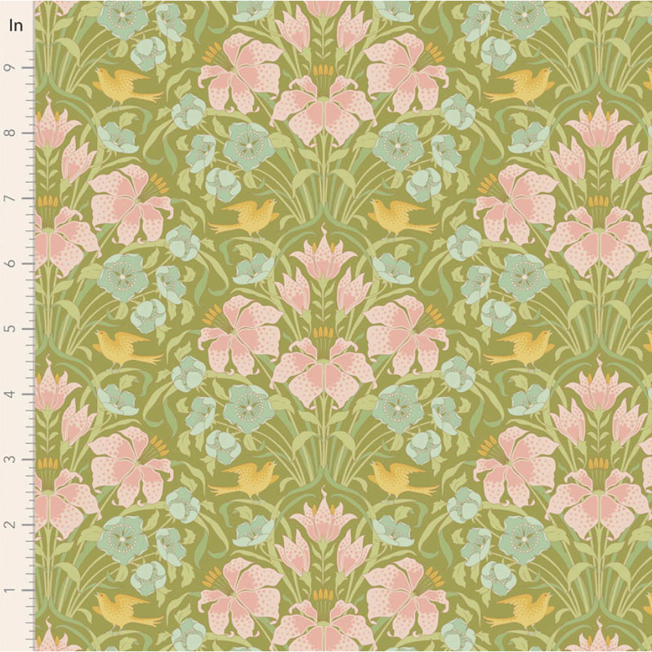 Tilda ~ Songbird ~ Songbird TIL100649 Green