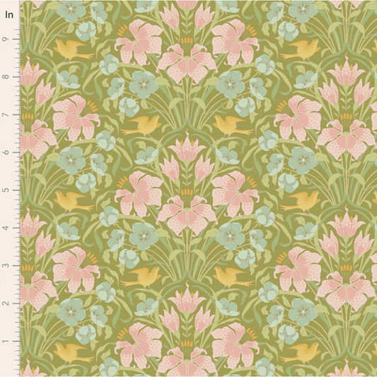 Tilda ~ Songbird ~ Songbird TIL100649 Green