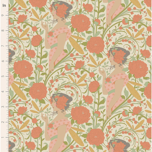 Tilda ~ Songbird ~ Aubrey TIL100643 Coral