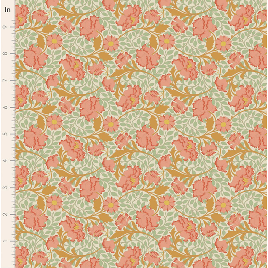 Tilda ~ Songbird ~ Flora TIL100641 Coral
