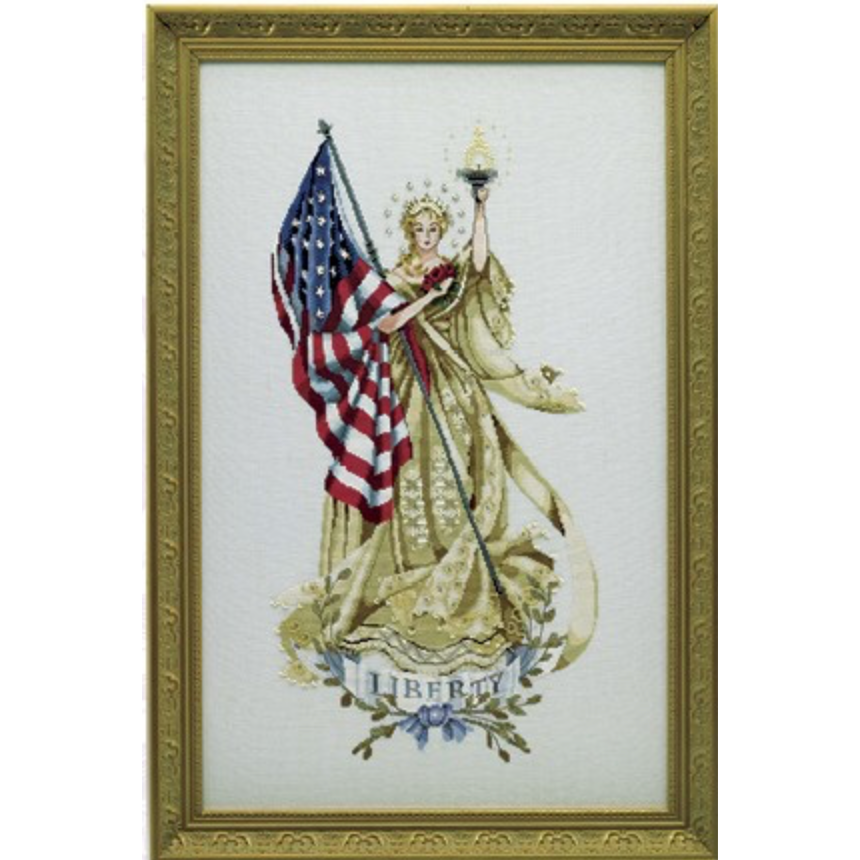 Mirabilia | Lady of the Flag Pattern SHIPPING IN JANUARY