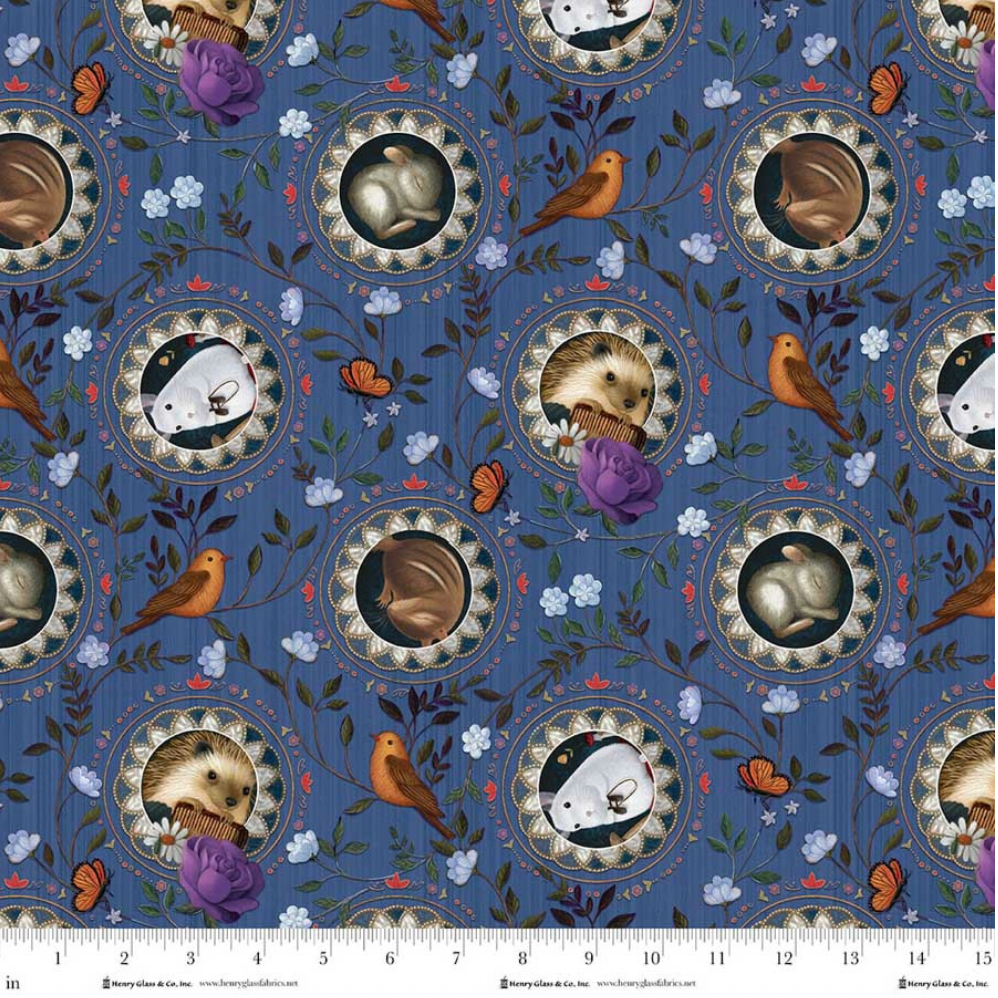 Serenade ~ Animal Portraits ~ 2152-75 Saphire Blue