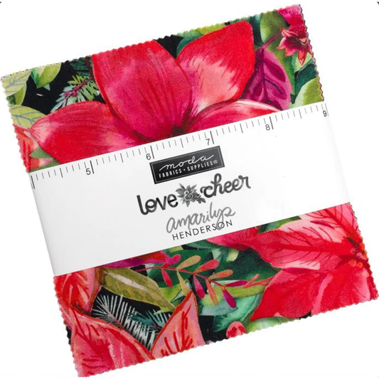 Love and Cheer ~ Charm Pack 21830PP 42 pcs