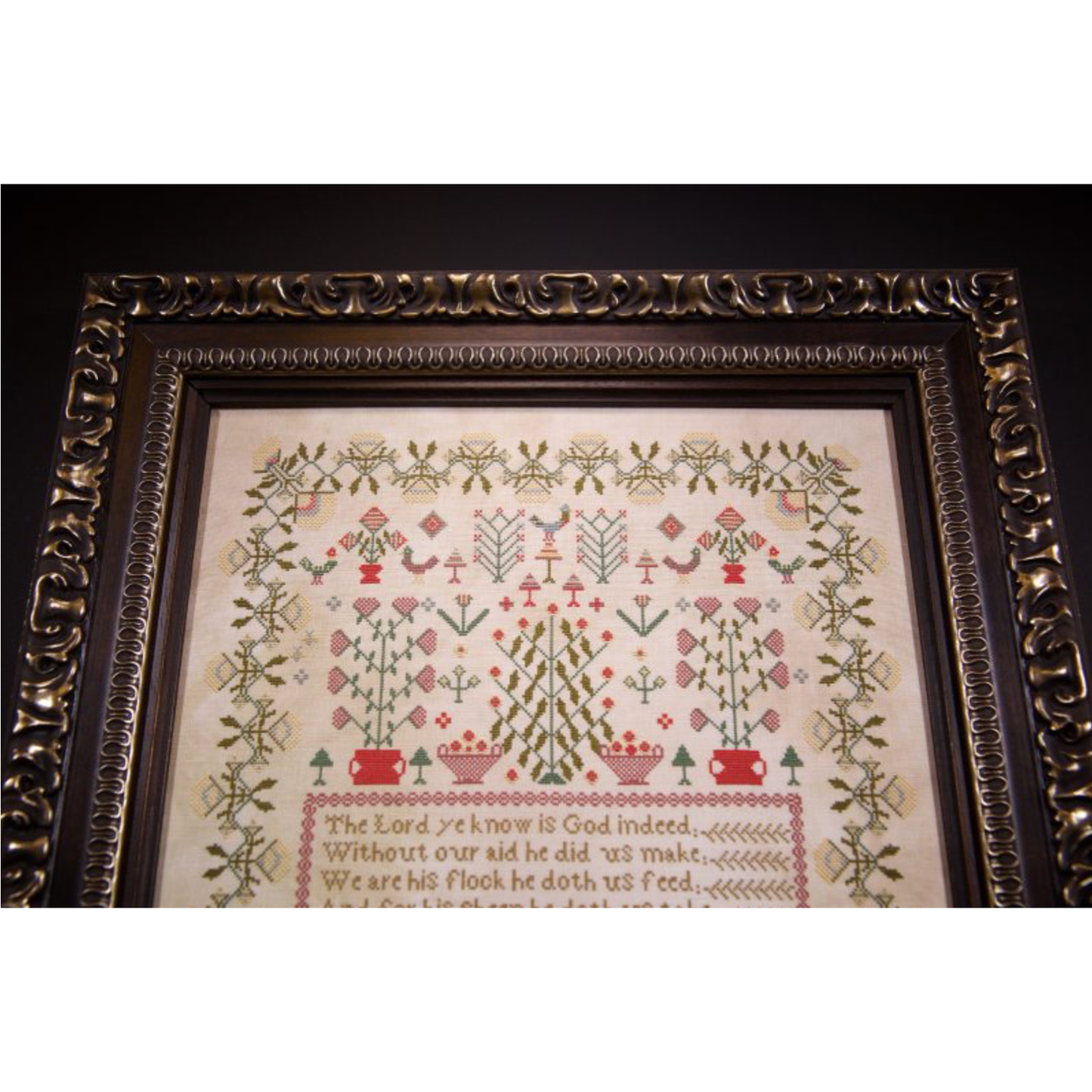 Hands Across The Sea Samplers | Barbery Butcher 1802 ~ d'Alger Floss Pack - 36 ct & 40 ct