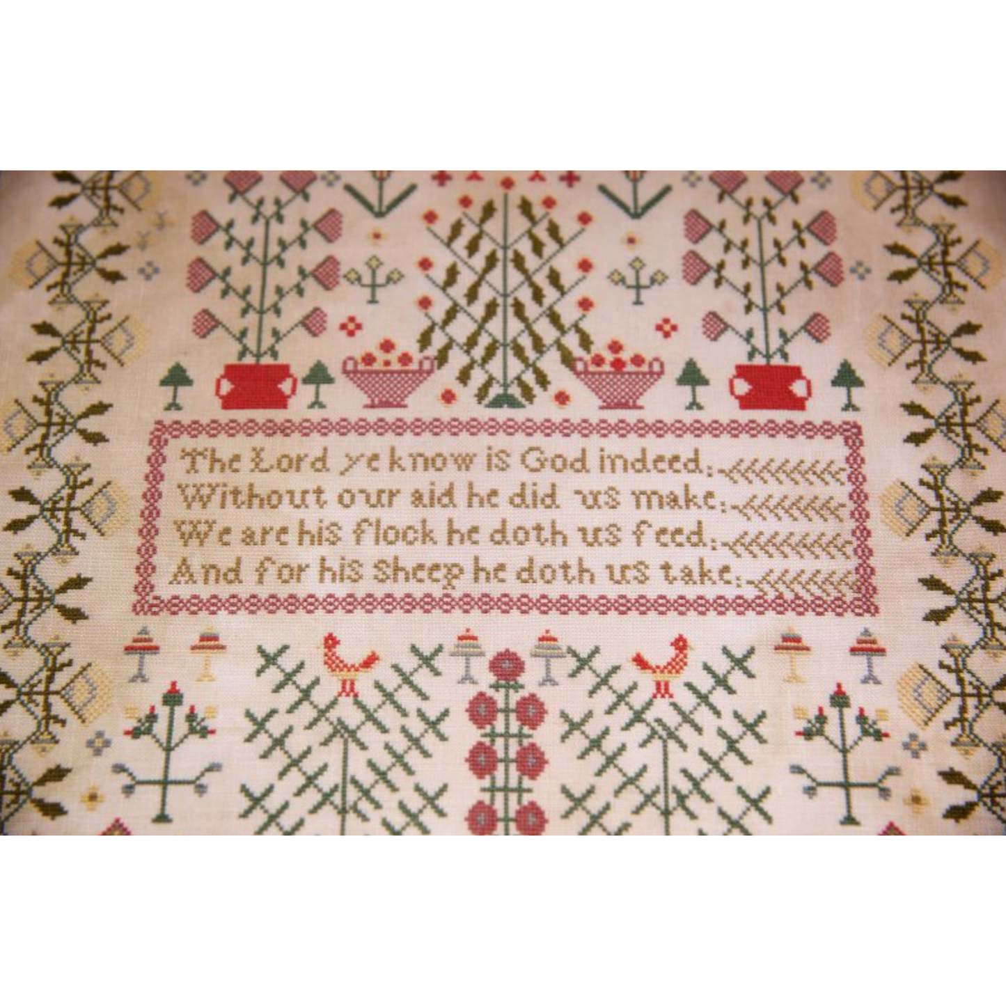 Hands Across The Sea Samplers | Barbery Butcher 1802 ~ d'Alger Floss Pack - 36 ct & 40 ct