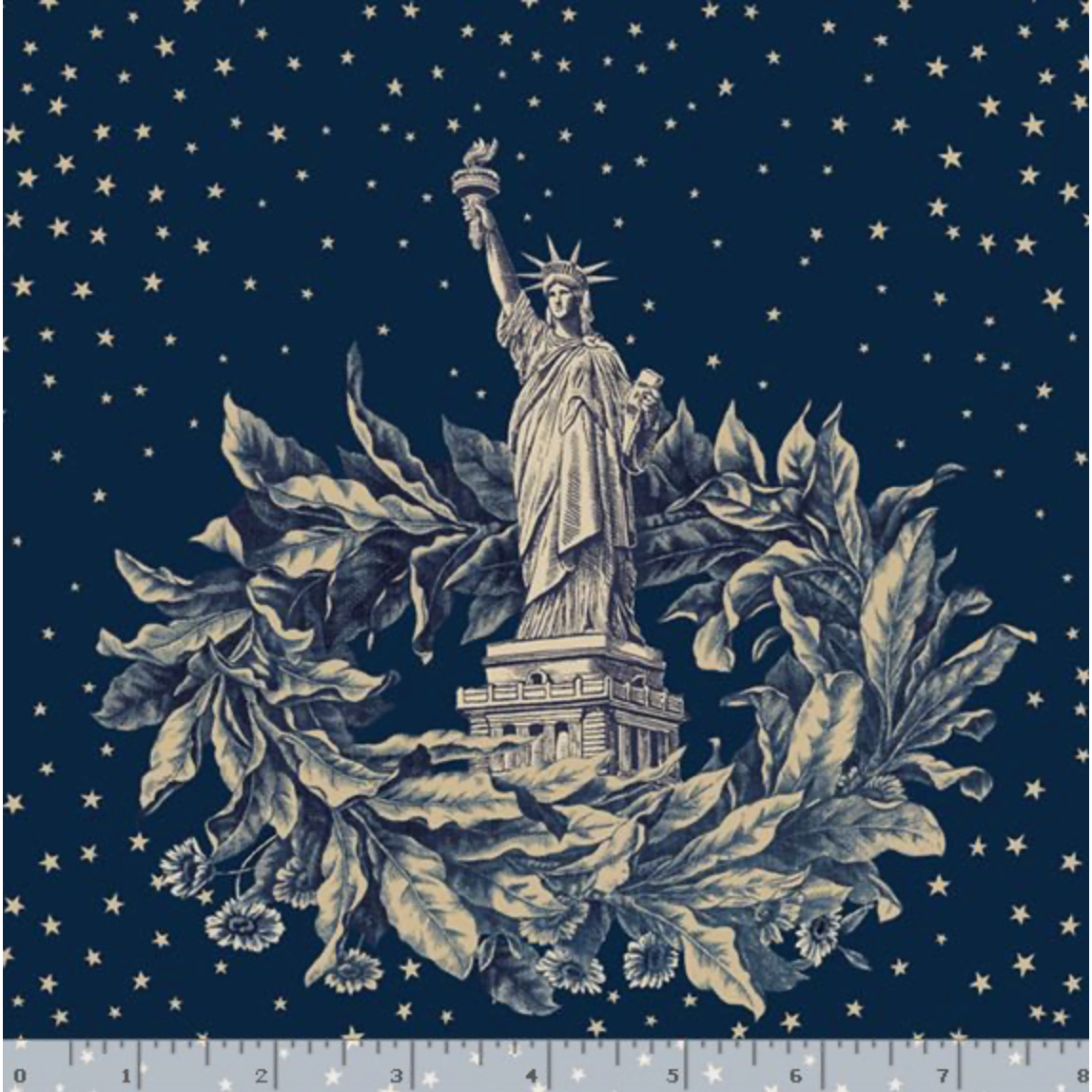 Liberty Island ~ Lady Liberty ~ ﻿﻿R261660D NAVY