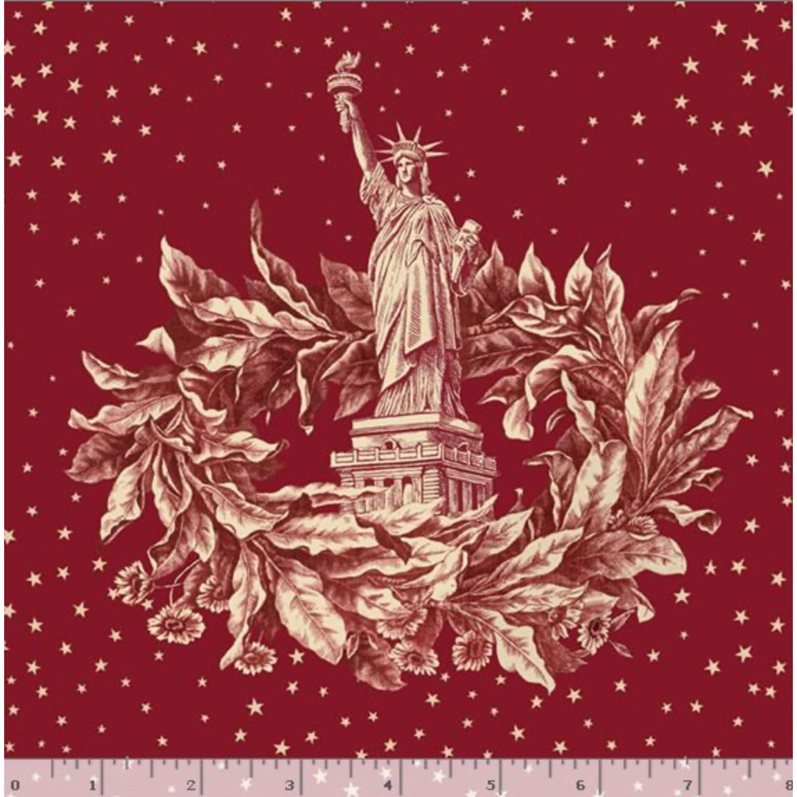 Liberty Island ~ Lady Liberty ~ ﻿﻿R261660D  RED