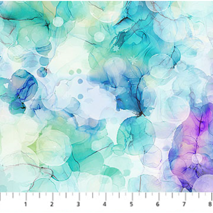 Infatuation ~ Multi Texture A ~ DP28616-10 White Multi