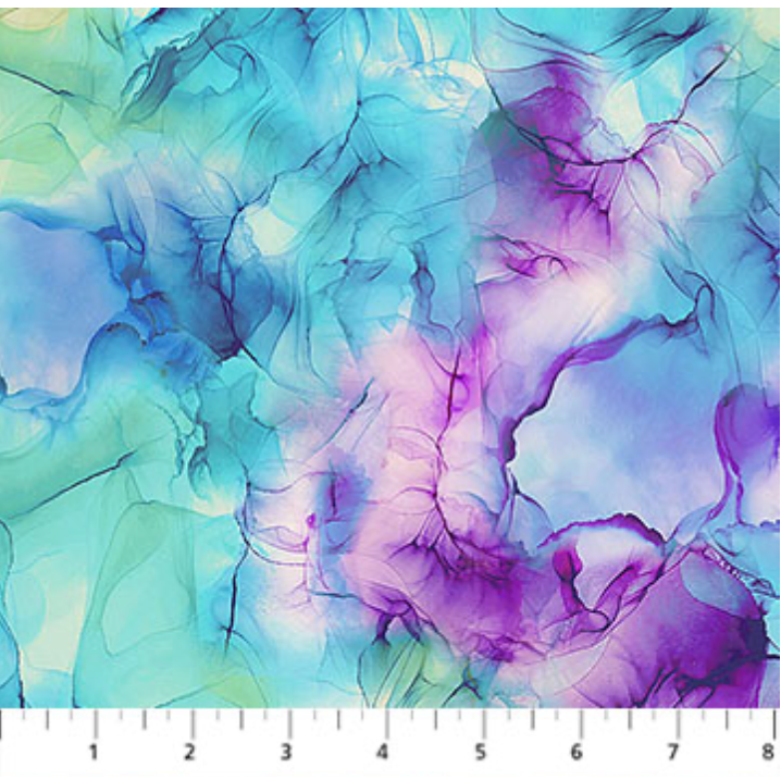 Infatuation ~ Multi Texture B ~ DP28617-64 Turquoise Multi