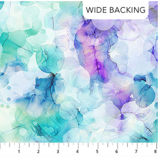 Infatuation ~ Multi Texture A Wide Back ~ B28616-10 White Multi