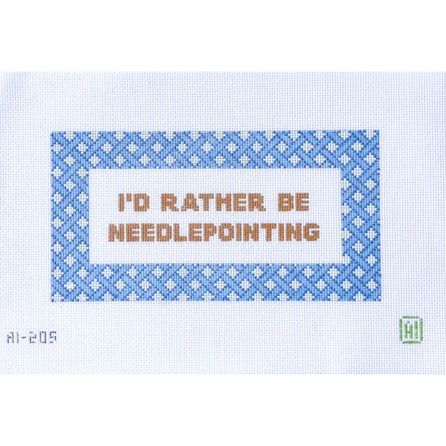 Allison Ivy Designs | I’d Rather Be Needlepointing