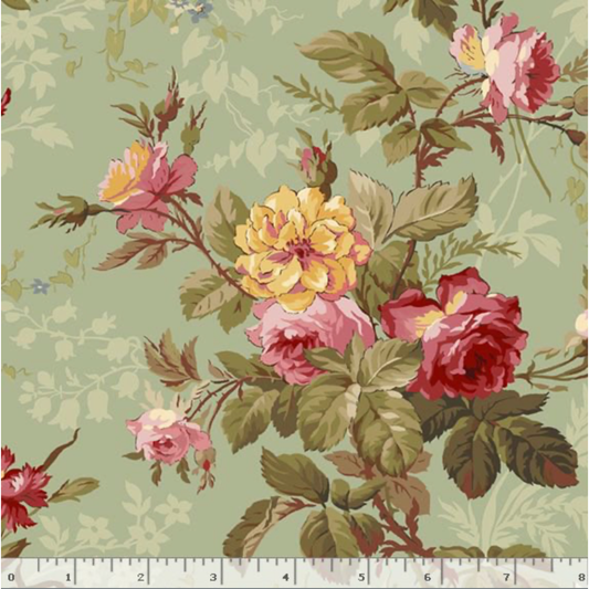 Katheen's Story ~ Large Floral ~ R161750D SAGE