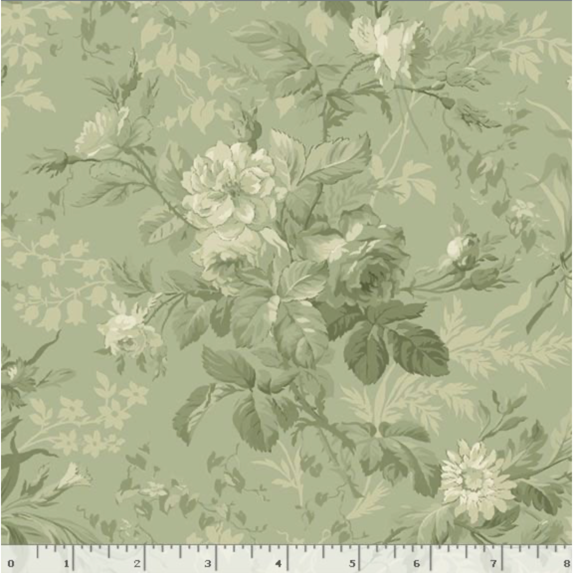 Katheen's Story ~ Monotine Floral ~ R161752D GREEN