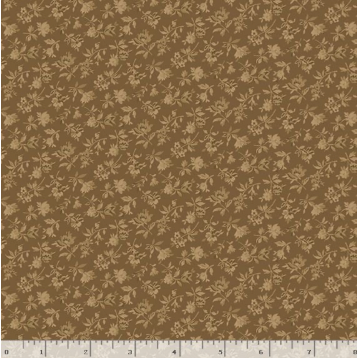 Katheen's Story ~ Tossed Flowers ~ R161756D BROWN