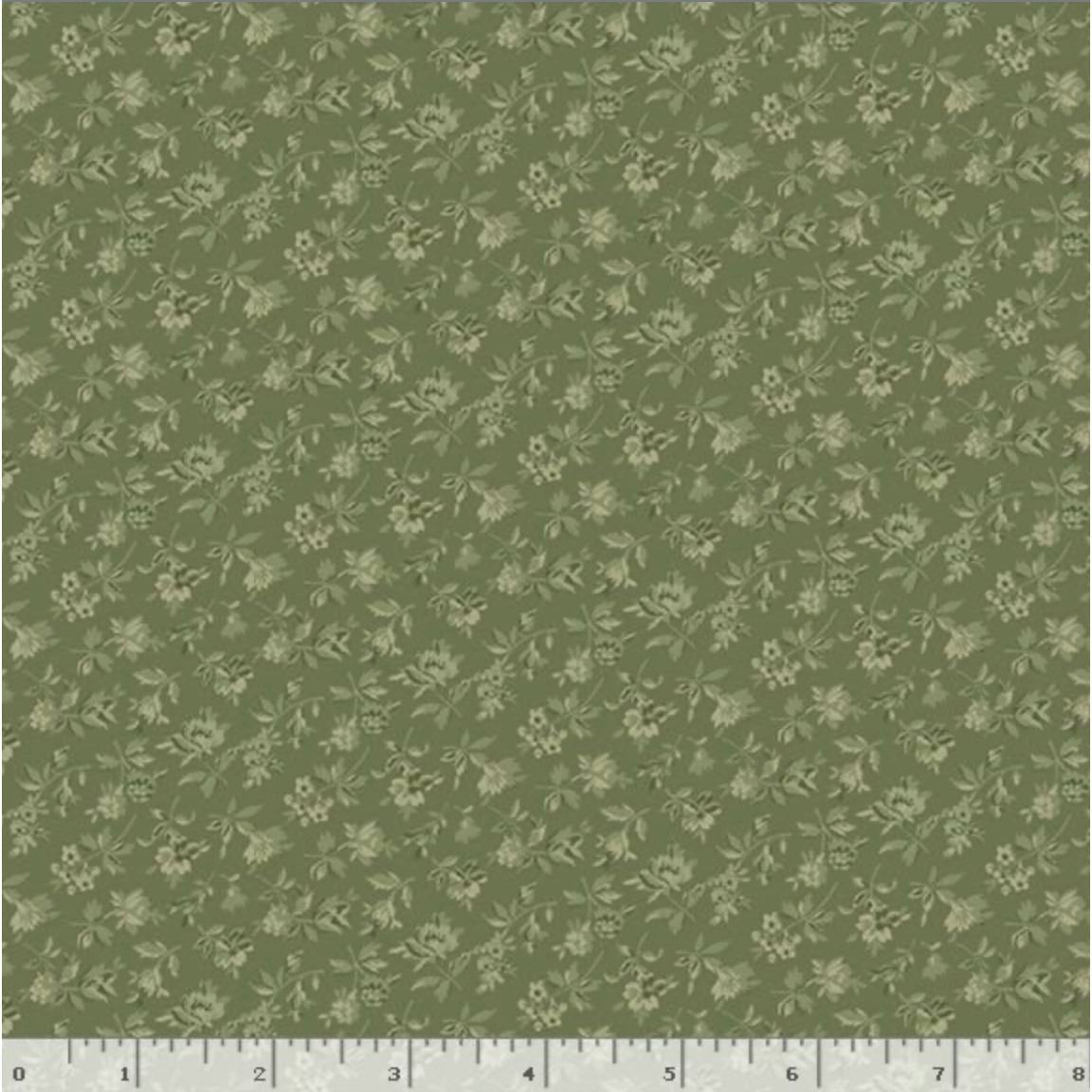 Katheen's Story ~ Tossed Flowers ~ R161756D JADE