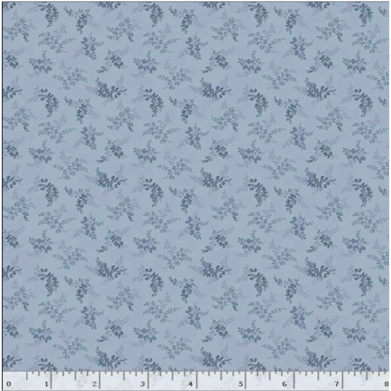 Grace Elizabeth ~ Sprigs ~ R101684D BLUE