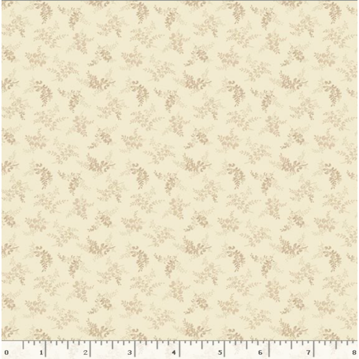 Grace Elizabeth ~ Sprigs ~ R101684D CREAM