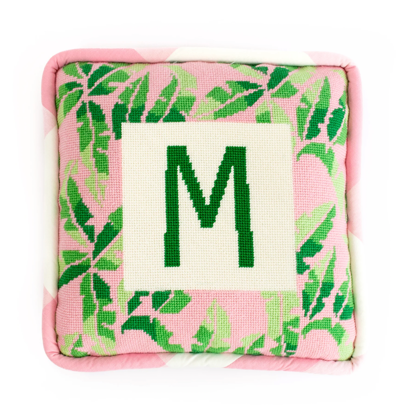 Elizabeth Bradley | Pink Banana Palm Leaf Pillow PRE-ORDER