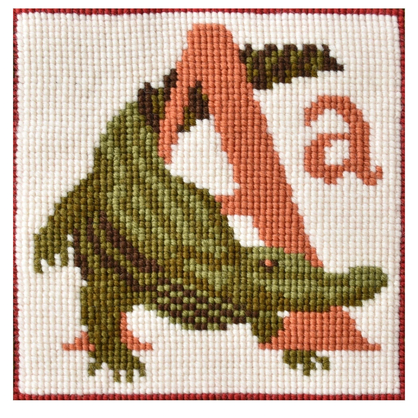 Elizabeth Bradley | Children's Letter Needlepoint Pillow Kit PRE-ORDER