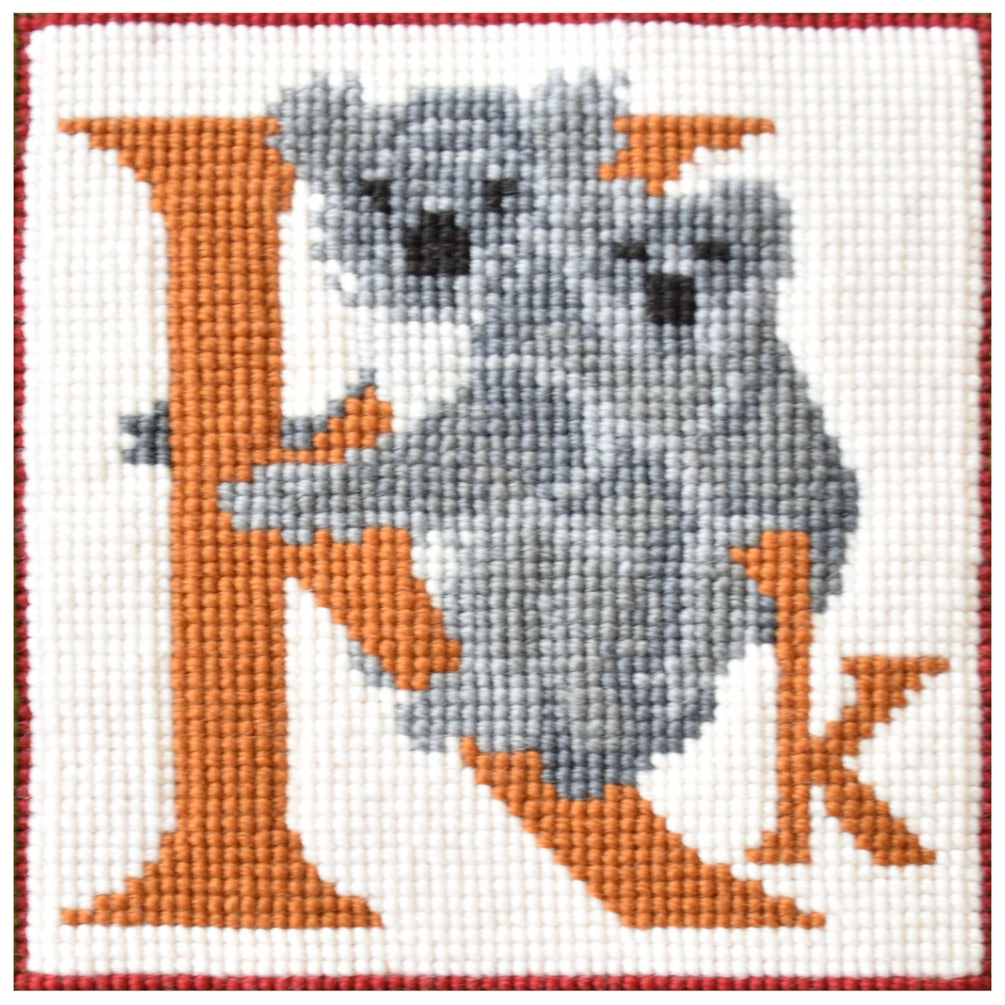 Elizabeth Bradley | Children's Letter Needlepoint Pillow Kit PRE-ORDER