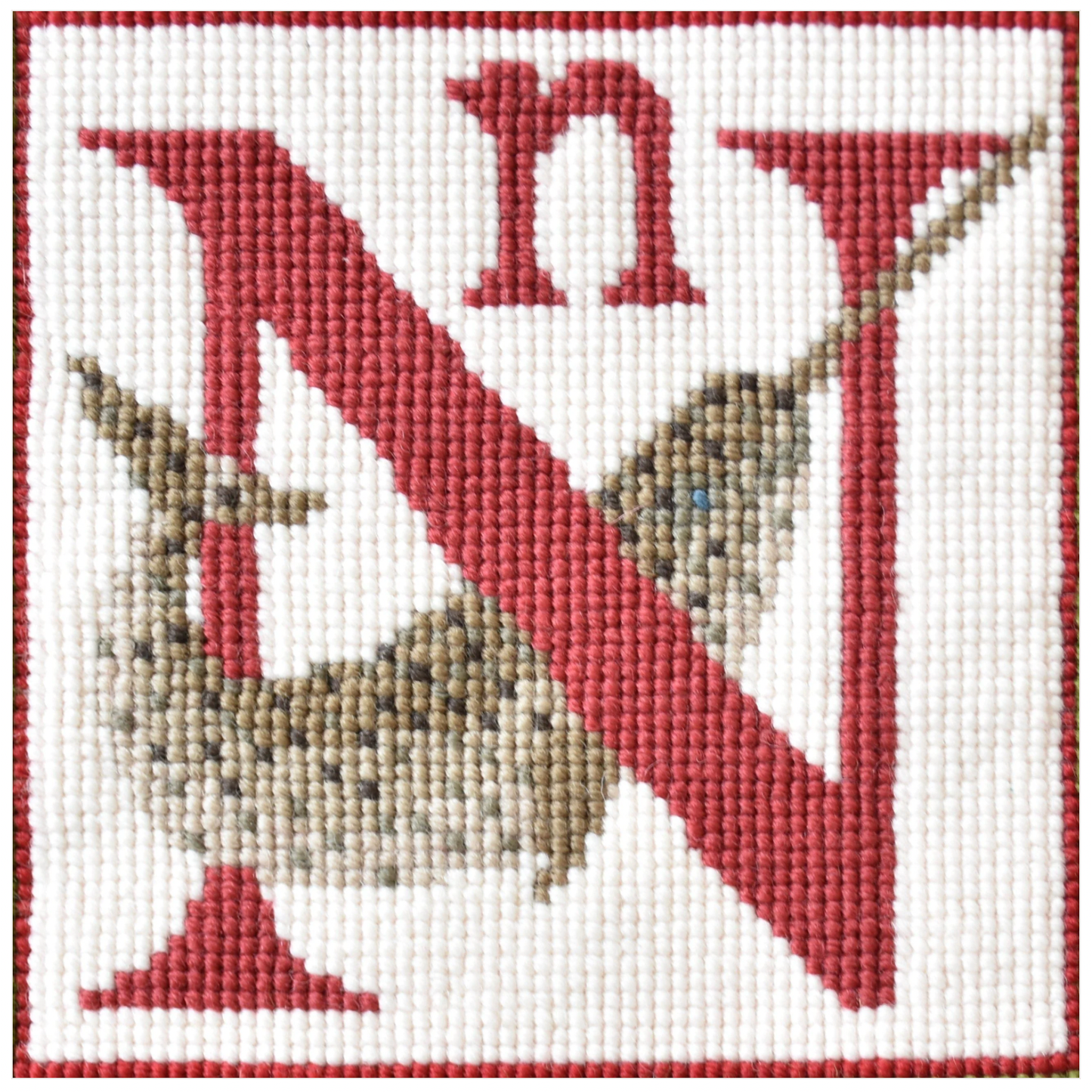 Elizabeth Bradley | Children's Letter Needlepoint Pillow Kit PRE-ORDER