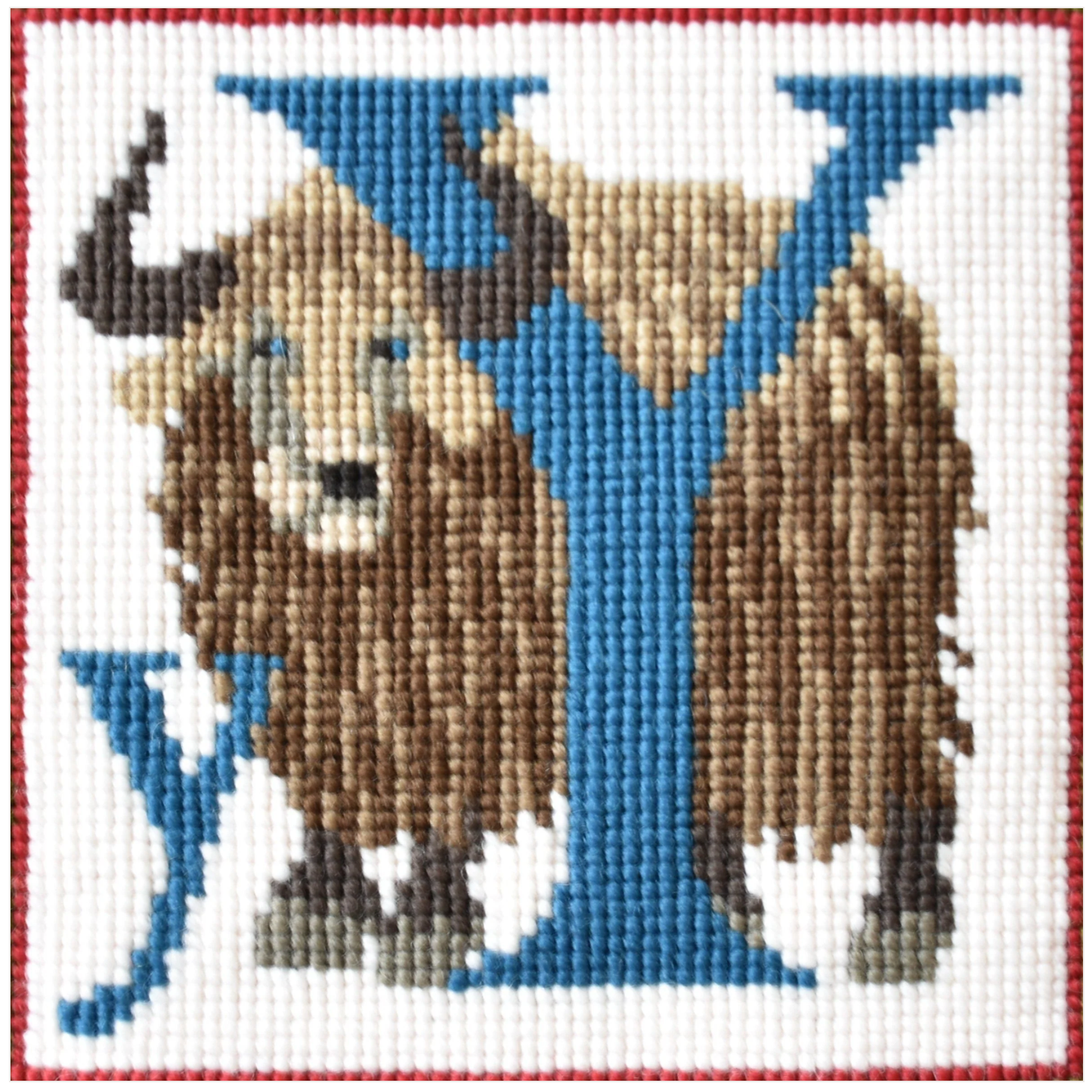 Elizabeth Bradley | Children's Letter Needlepoint Pillow Kit PRE-ORDER