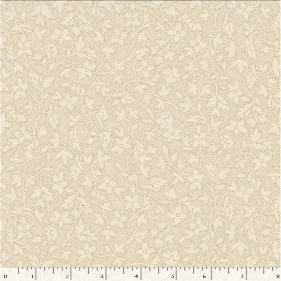 Grace Elizabeth ~ Dotted Floral ~ R101690D CREAM