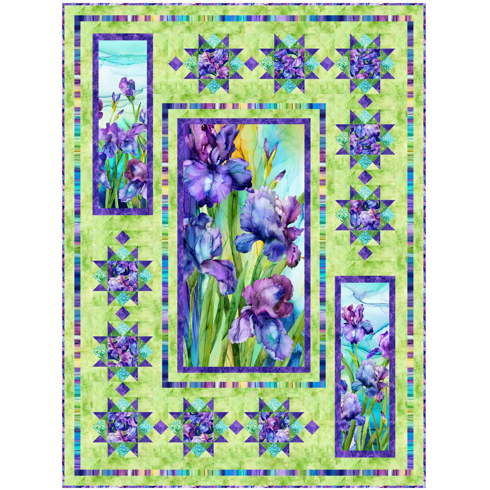 Patti's Patchwork ~ Stella Flora Quilt Pattern and/or Kit