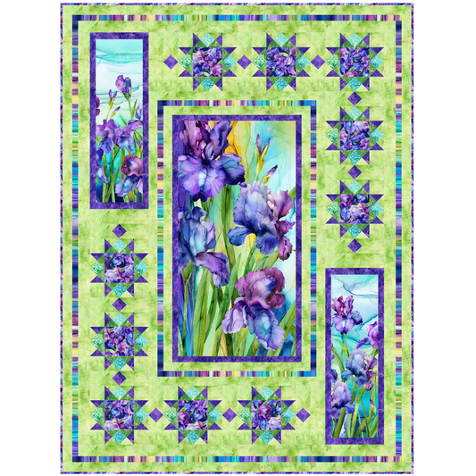 Patti's Patchwork ~ Stella Flora Quilt Pattern and/or Kit