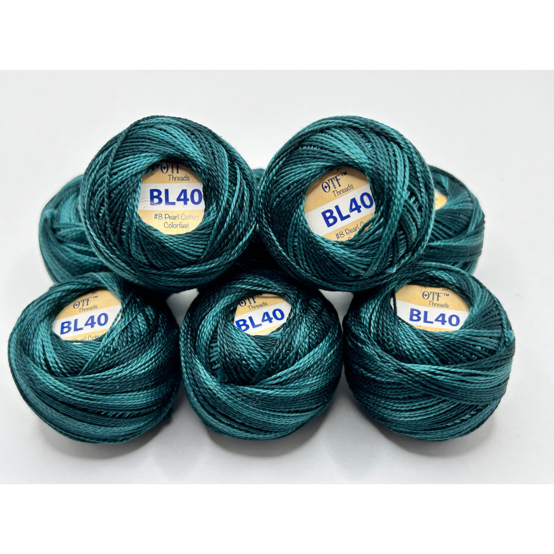 Old Tattered Flag Pearl BL40 ~ Teal
