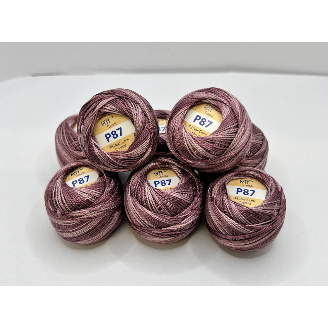 Old Tattered Flag Pearl P87 ~ Muddy Purple