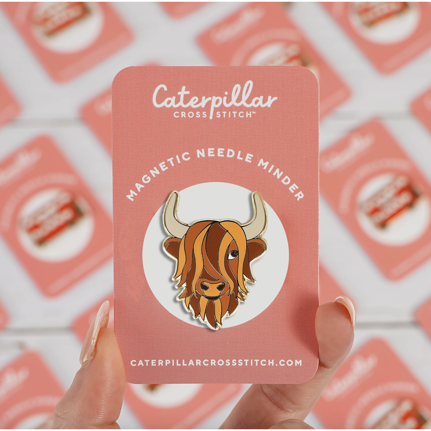 Needle Minder - Highland Cow