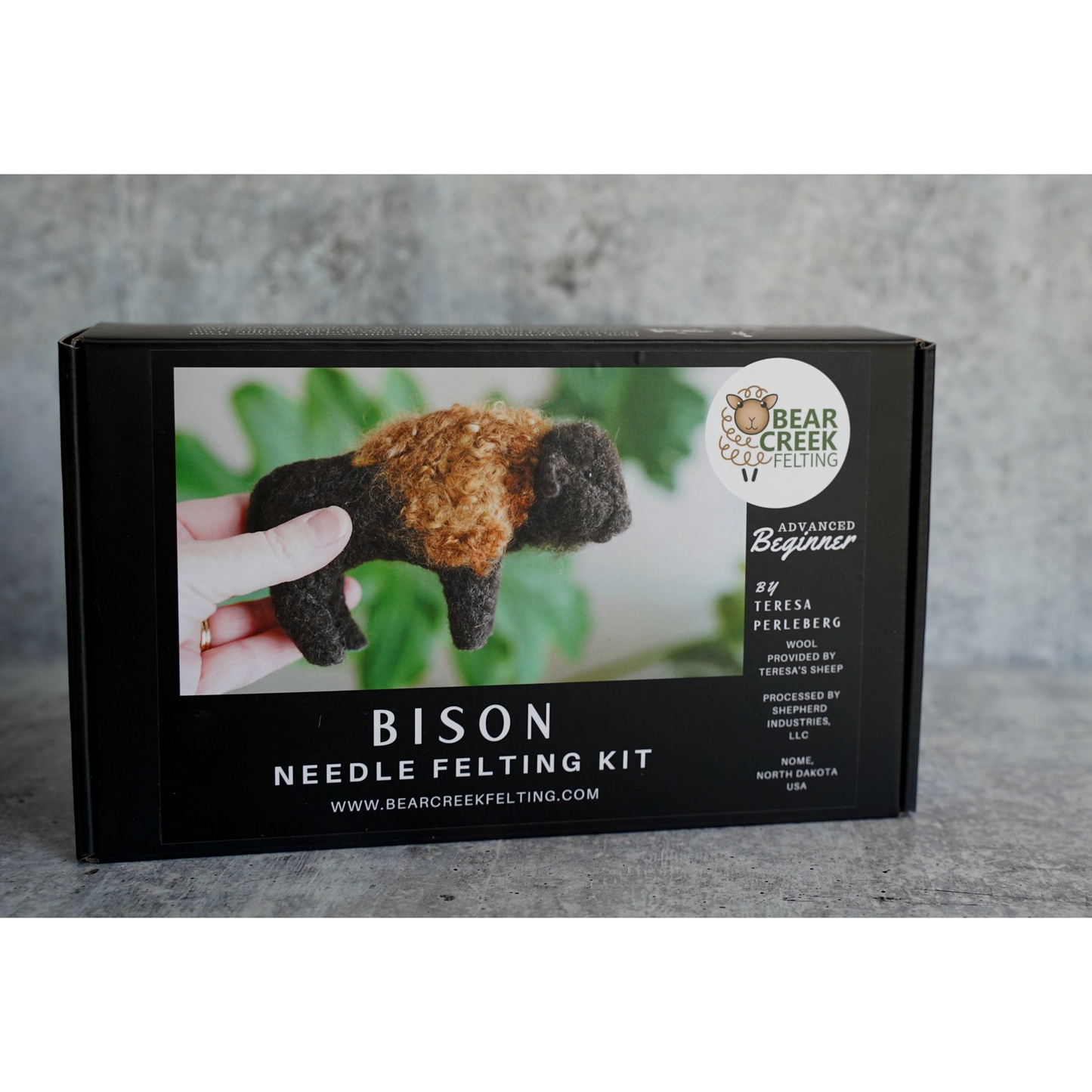 Bear Creek Felting | Bison Needle Felting Kit